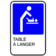 Table à langer