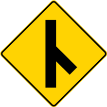 Intersection à 315°