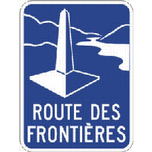 Jalonnement le long de la route ou du circuit touristique