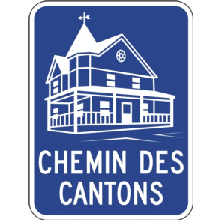 Jalonnement le long de la route ou du circuit touristique