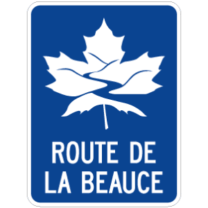 Jalonnement le long de la route ou du circuit touristique