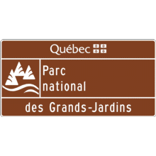 Entrée d'un parc provincial