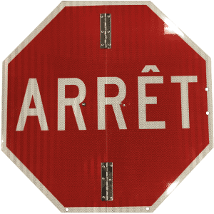 Arrêt pliant
