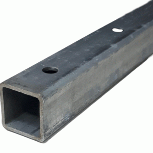 Poteau 1" x 1" x 7' en acier galvanisé