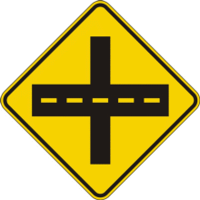 Signal avancé d'un passage routier