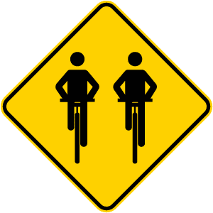 Présence d'une vélorue