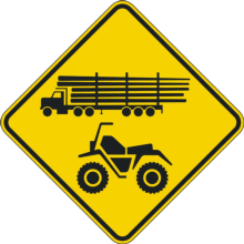 Chaussée désignée pour grumiers et quads