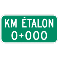 Km étalon 0+000