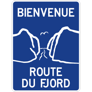 Identification de la route ou du circuit touristique