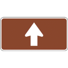 Panonceau de direction