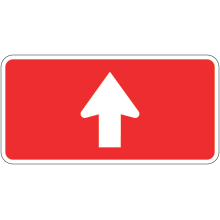 Panonceau de direction