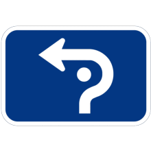 Panonceau de direction