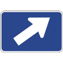 Panonceau de direction