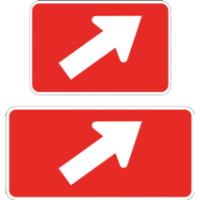 Panonceau de direction