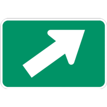 Panonceau de direction