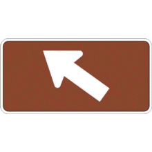 Panonceau de direction