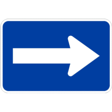 Panonceau de direction