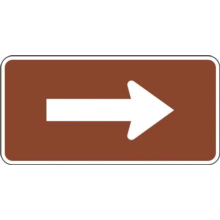 Panonceau de direction