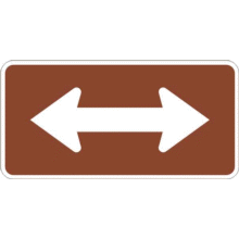 Panonceau de direction