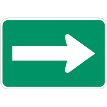 Panonceau de direction