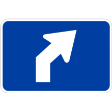 Panonceau de direction