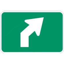 Panonceau de direction