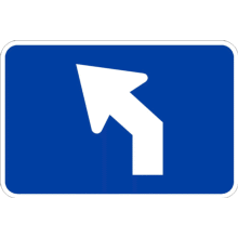 Panonceau de direction