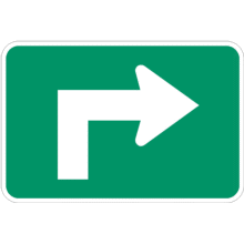 Panonceau de direction