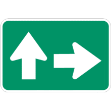 Panonceau de direction