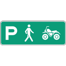 Aire de stationnement connexe