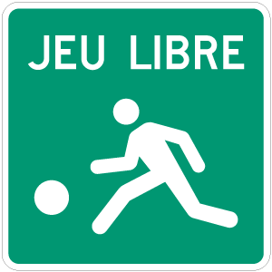 Jeu libre dans la rue