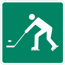 Patinoire extérieure