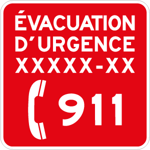 Évacuation d'urgence