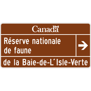Réserve nationale de faune (avec direction)
