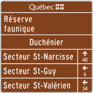 Acheminementd'une réserve faunique exploitée par le MRNF