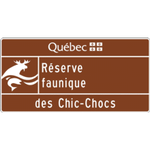 Entrée d'une réserve faunique