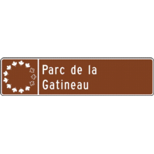 Entrée d'un parc fédéral