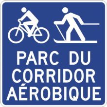 Acheminement vers un itinéraire cyclable hors route