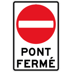 Pont fermé