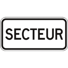 Panonceau Secteur