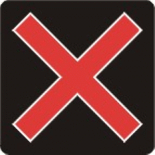 Voies adjacente à une voie alternée