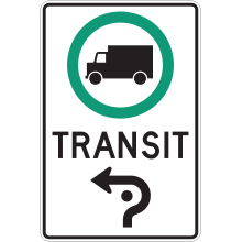 Trajet obligatoire pour les véhicules lourds