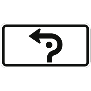 Panonceau de direction