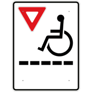 Passage pour personnes atteintes de déficience physique