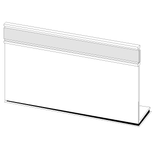 Délinéateurs temporaires de surface blancs (boîte de 500)