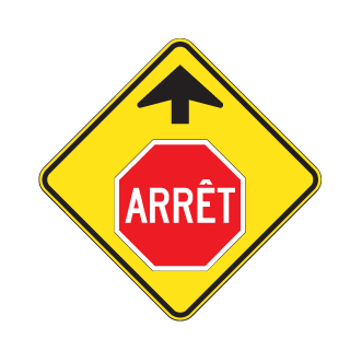 Signal avancé d'arrêt