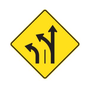 Signal avancé de direction des voies