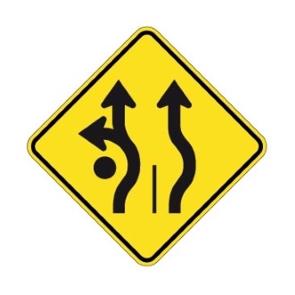 Signal avancé de direction des voies