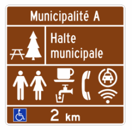 Halte routière municipale