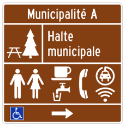 Halte routière municipale
